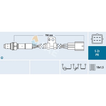 Lambda sonda FAE 75090