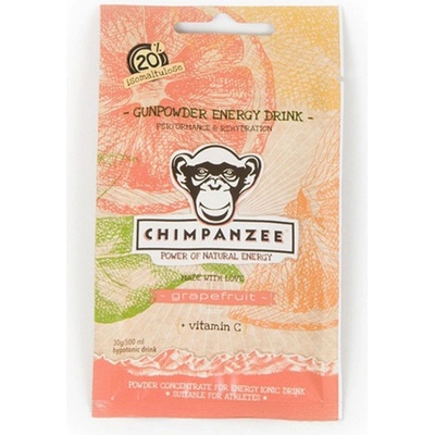 Chimpanzee Gunpowder energetický nápoj grapefruit 30g