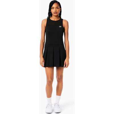 Lacoste šaty Open Tennis Dress Black