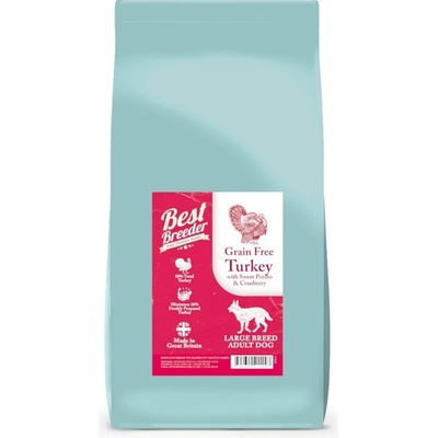 Best Breeder Grain Free Large Breed Turkey Sweet Potato & Cranberry 12 kg