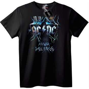 NOONEBRAND AC/DC High Voltage тениска - 2XL, Black