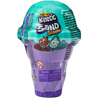 Kinetic Sand Voňavé zmrzlinové kornúty modré