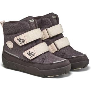 Affenzahn Детски зимни ботуши Affenzahn Kid's Mid Boot Wool Comfy Winter boots - Rhinoceros / Grey - размер 22 (EU) (702-3540-0512)