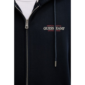 Guess Jeans суичър с цип и качулка мъжки от памук (M6RQ38.KCPR1)