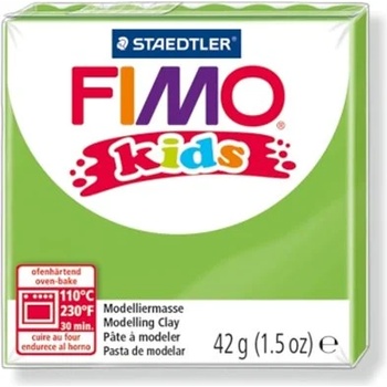 FIMO Глина, 42 g, горима, FIMO "Kids", светлозелена 8030-51 (8030-51)