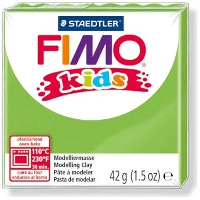 FIMO Глина, 42 g, горима, FIMO "Kids", светлозелена 8030-51 (8030-51)