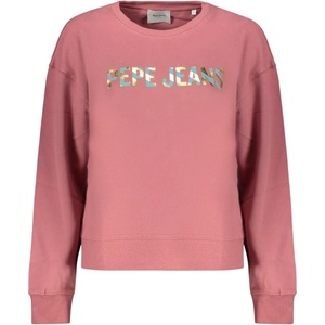 Pepe Jeans Дамски суитшърт с цип pepe jeans, Размер l, Цвят Роза (pl5800099celeste_rs371)