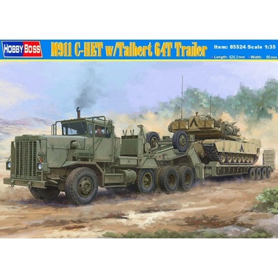 Hobby Boss M911 C-HET w/Talbert 64T Trailer 1:35