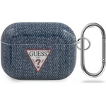 Guess Калъф Guess Dark Blue Jeans за Airpods Pro, черен/син (3700740485668)