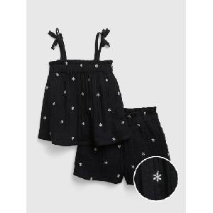 GAP Baby муселинов комплект GAP GAP | Cheren | Момичешки | 98