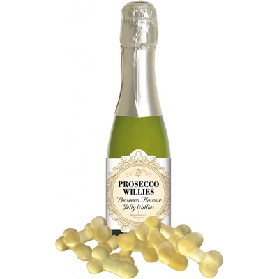 Prosecco Willies gumené cukríky v tvare penisu 120g