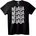 NOONEBRAND Тениска Невада Текст - 2XL, White