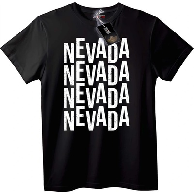 NOONEBRAND Тениска Невада Текст - 2XL, White