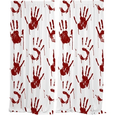 IMPAR Závěsy Bloody hand,140 × 250 cm