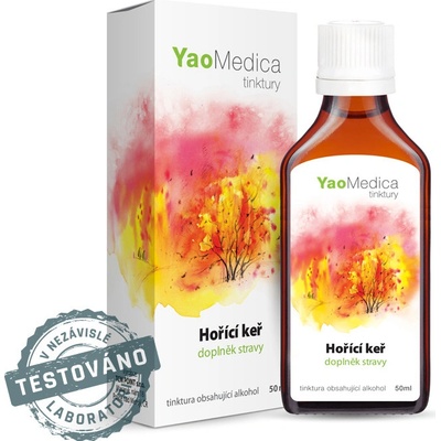 YaoMedica Horiaci ker tinktúra pri začínajúcom nachladení a stúpajúcej teplote 50 ml
