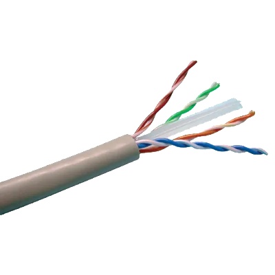 Elan UTP кабел ELAN UTP-CAT6-CU 0.57mm за вътрешен/външен монтаж (UTP-CAT6-CU)