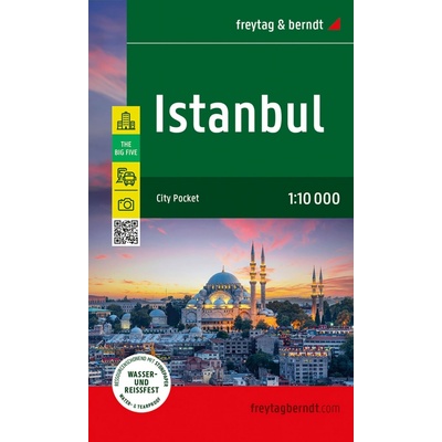 Freytag & Berndt plán Istanbul 1:10 t. kapesní