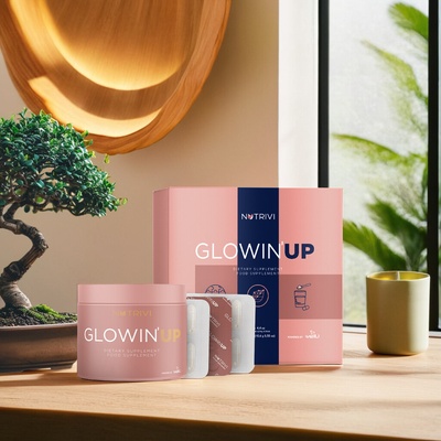 NUTRIVI doplňky stravy Glowin’UP 125 g+30 Kapslí