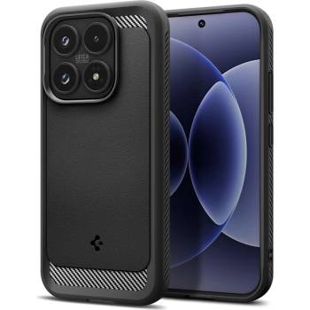 Spigen Удароустойчив кейс за Xiaomi 17 от Spigen Rugged Armor - Matte Black (8800283315905)