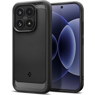 Spigen Удароустойчив кейс за Xiaomi 17 от Spigen Rugged Armor - Matte Black (8800283315905)