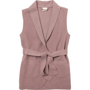 Engel Дамски вълнен елек Engel Women's Vest Merino vest - Rose Melange - размер 38/40 (EU) (132-1523-0412)