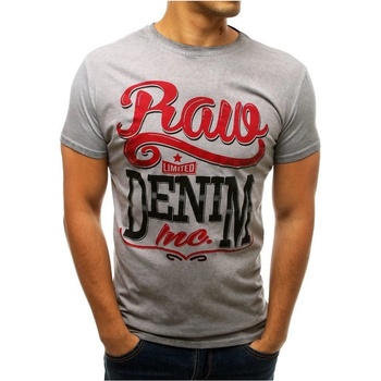 Pánské tričko J.Style šedá