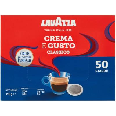 Lavazza kompostovateľné kapsule crema 50 ks