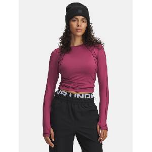 Under Armour Дамска тениска Under Armour UA ColdGear Textured Crew-RED Under Armour | Cherven | ЖЕНИ | XS