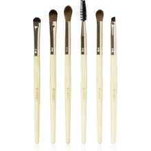 So Eco Eye & Brow kefka na obočie 1 ks + štetec na dymové očné tiene 2 ks + skosený štetec na obočie 1 ks + guľatý štetec na očné tiene 1 ks + So Eco Eye Shading Brush štetec na očné tiene 1 ks