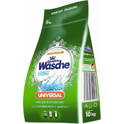 Königliche Wäsche Universal prací prášek na bílé a barevné prádlo 10 kg 125 PD – Hledejceny.cz