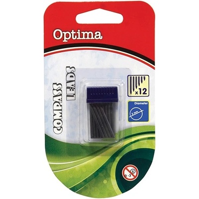 Optima 12 бр. заоблени черва 100018 (100018)
