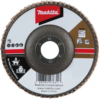 Makita Шлайф диск с ламели за неръждаема стомана 125 мм z-80 b-53942 (b-53942)