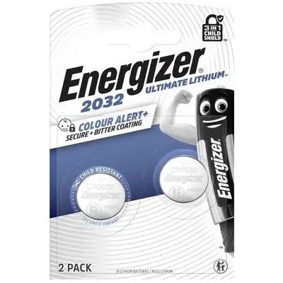 Energizer ЛИТИЕВИ БАТЕРИИ enr ultimate lithium special cr2032 bp2 energizer (e304206200)