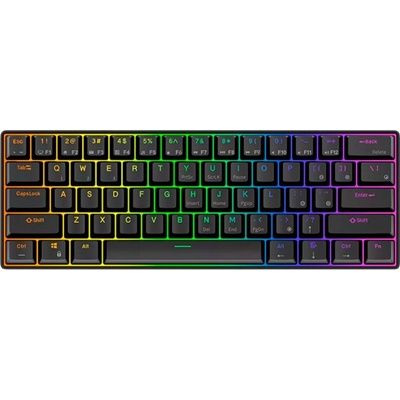 Royal Kludge RK61 RGB brown switch black