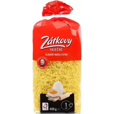 Zátka vaječné těstoviny vlasové jemné 400 g