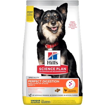 Hill's Sceince Plan Canine Adult Perfect Digestion Small& Mini - 1.5кг