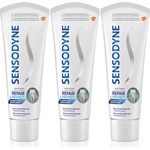 Sensodyne Repair & Protect Whitening избелваща паста за зъби за чувствителни зъби 3x75ml