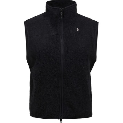 Peak Performance Дамски поларен елек Peak Performance Women's Naturerush Pile Vest Fleece vest - Black (132-1603-0113)
