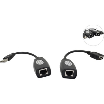 VCOM Удължител USB Vcom Extension over LAN - USB AM / AF - CU824 (CU824)