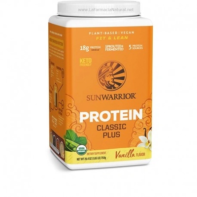 Sunwarrior Protein Classic Plus Organic, 750 g