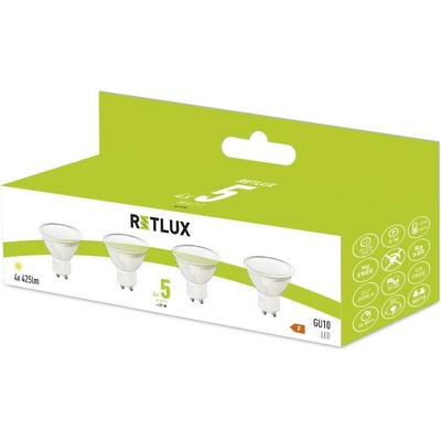Retlux REL 37 LED GU10 4× 5 W REL 37 LED GU10 4x5W
