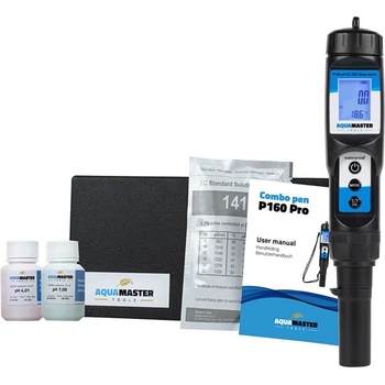 Image 1 of Aqua Master Tools Combo pen P160 Pro pH, EC, TDS, PPM, Temp meter
