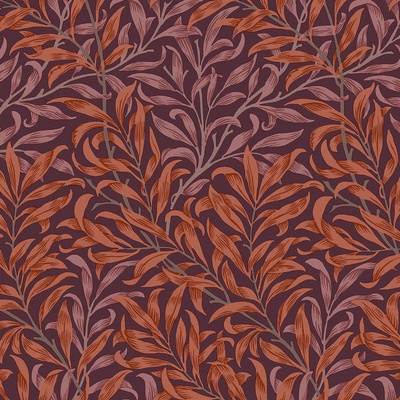 William Morris At Home 124243 Vliesová tapeta na zeď, rozměry 10 x 0,52 m