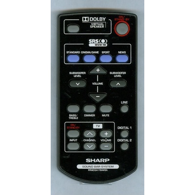 GENERAL Sharp rrmcga178awsa - дистанционно управление дубликат (rrmcga178awsa)