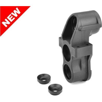 Team corally - HD Steering Block (1pc) - Pillow Ball Cup (2pcs) - Front - Composite - 1 Set C-00180-009-1 (C-00180-009-1)