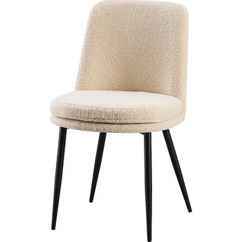 ЕВРОМАР Трапезен стол К-345 бежово / черно