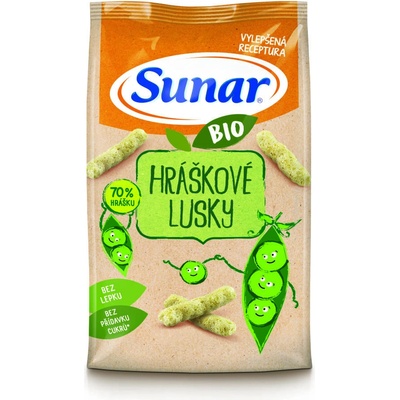 Sunárek Bio hráškové lusky 50 g