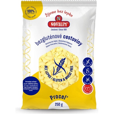 Novalim Procel bezlepkové cestoviny Kolienka veľké 250 g