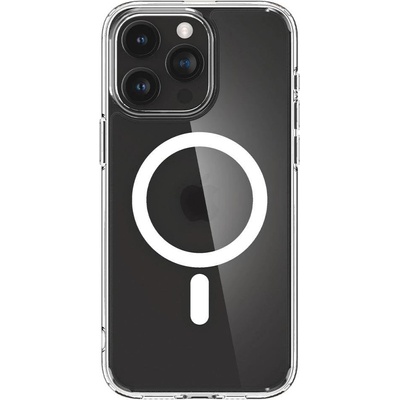 Кейс Spigen Ultra Hybrid Mag за iPhone 15 PRO, Frost Clear (Spigen Ultra Hybrid MagSafe, frost clear - iPhone 15 Pro)