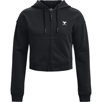 Under Armour Суичър Under Armour Women's Heavyweight Terry Full-Zip Tech Fleece Hoodie - Black